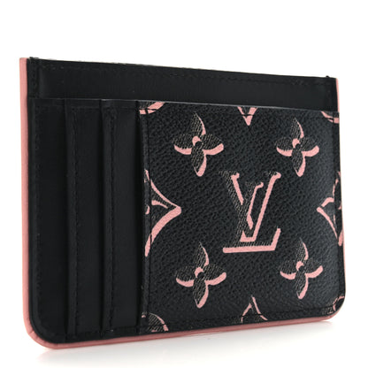 Louis Vuitton Monogram Fall for You LV Side-Up Card Holder Black 3 of 7