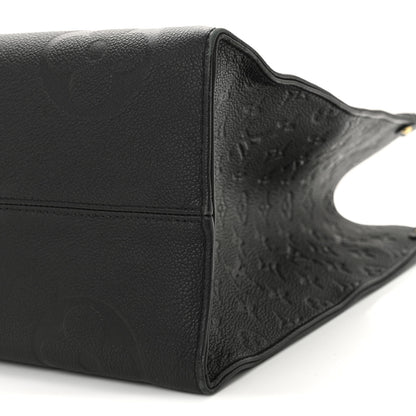 Louis Vuitton Empreinte Monogram Giant Onthego GM Black 9 of 12