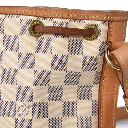 Louis Vuitton Damier Azur Noe BB 8 of 14
