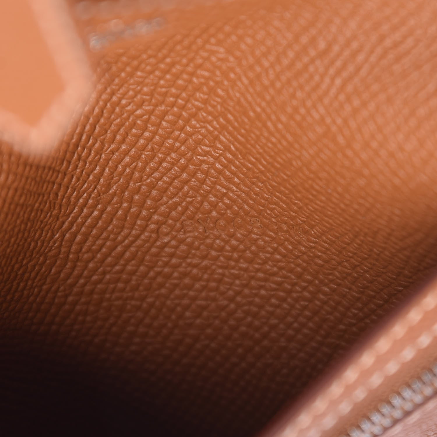 Hermes Epsom Bearn Compact Wallet Gold 7 of 8