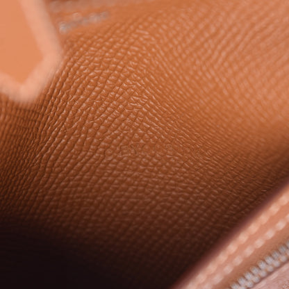 Hermes Epsom Bearn Compact Wallet Gold 7 of 8