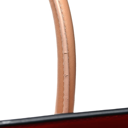 Christian Louboutin Calfskin Patent Studded Large Paloma Cognac 11 of 13