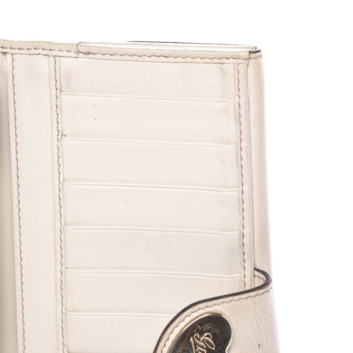 Gucci Monogram Heart Continental Wallet Off White 17 of 18