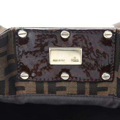 Fendi Zucca Mia Tote Tobacco 8 of 9