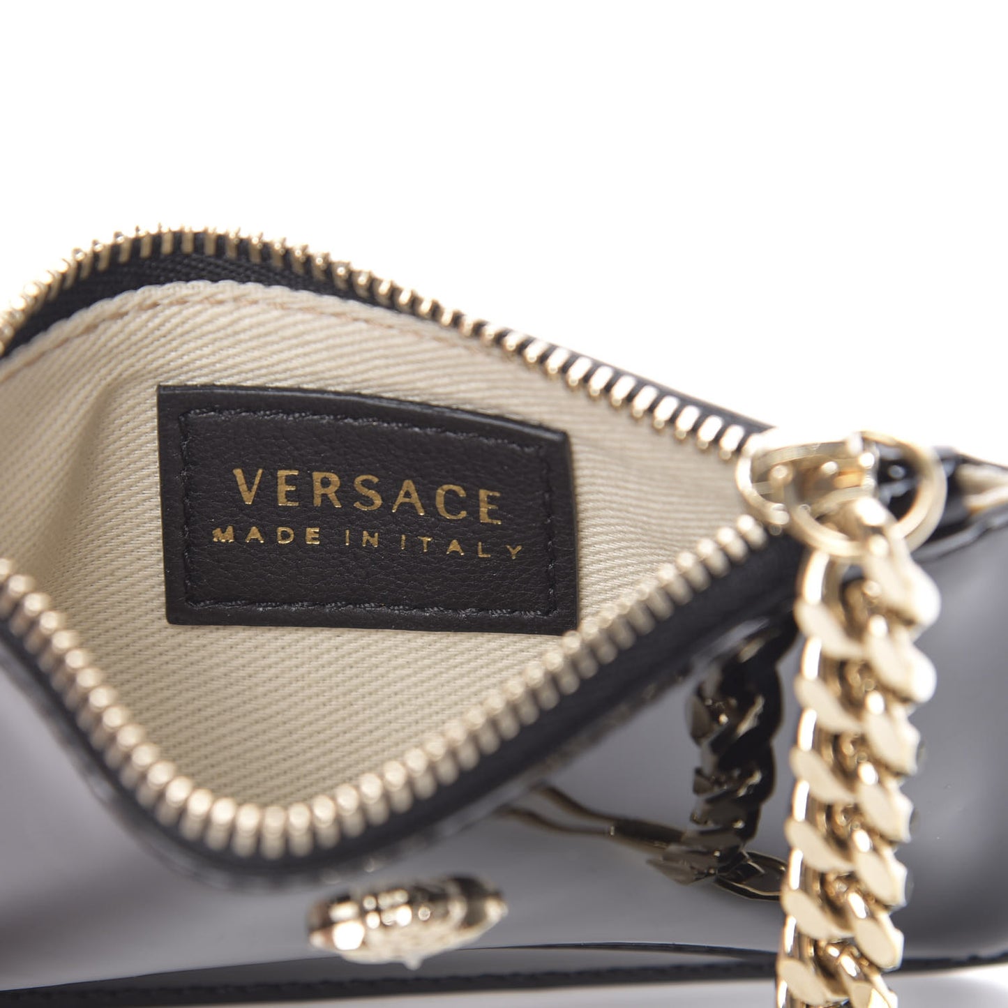 Patent Medusa Coin Pouch Black