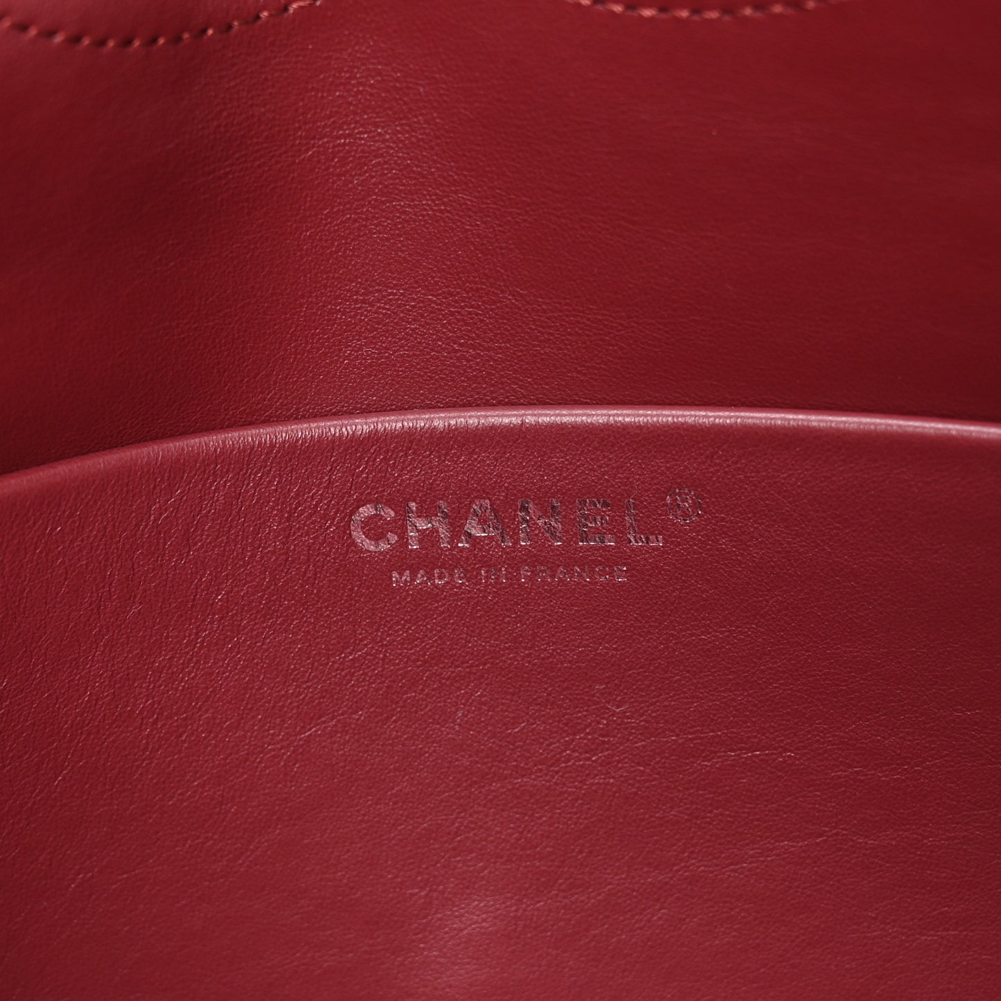 Grained Calfskin Souplissimo Maxi Flap Camel