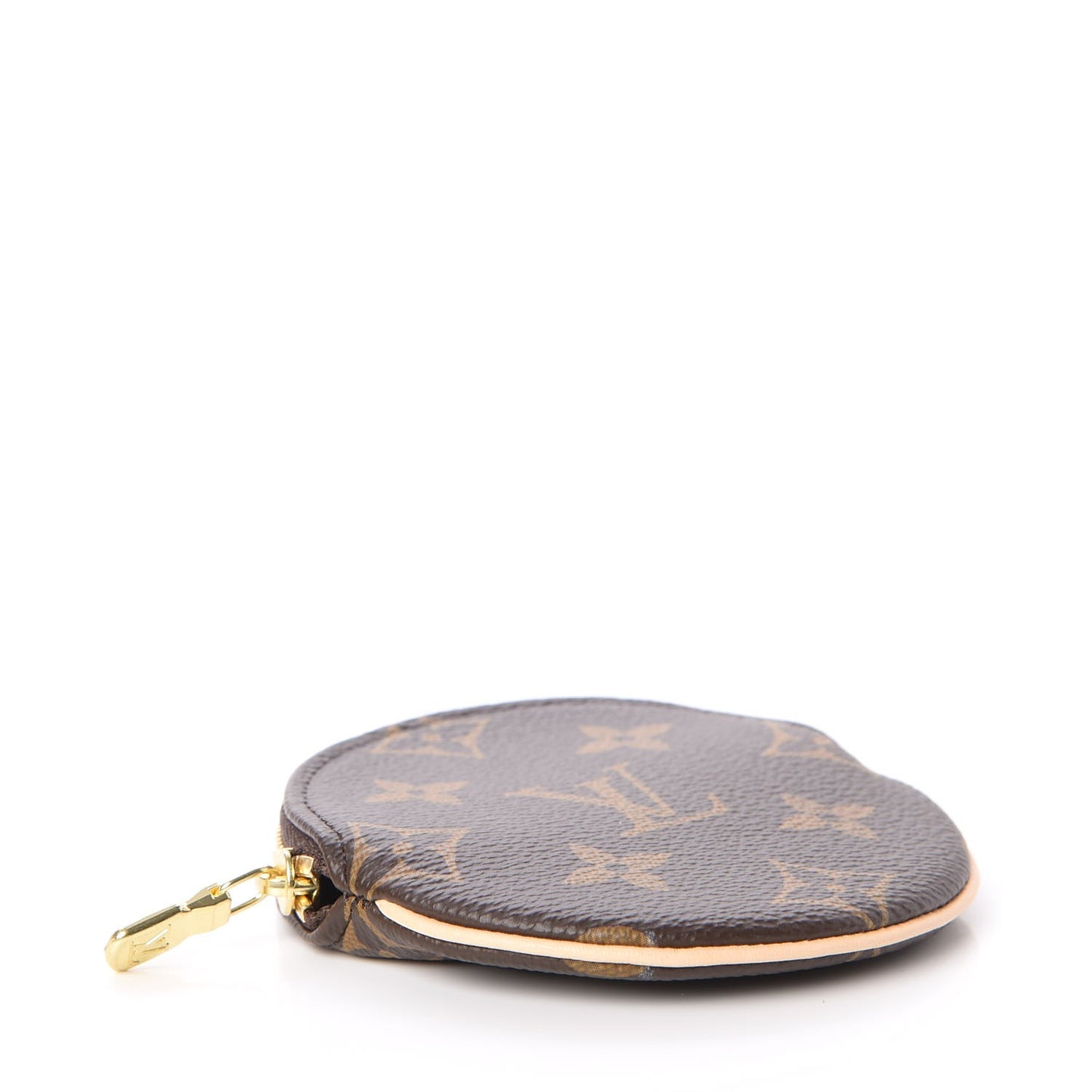 Monogram Round Coin Purse