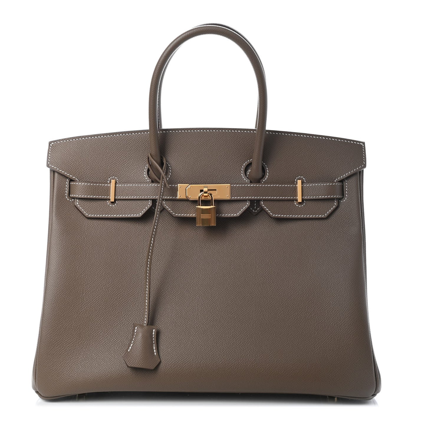 Epsom Birkin 35 Etoupe