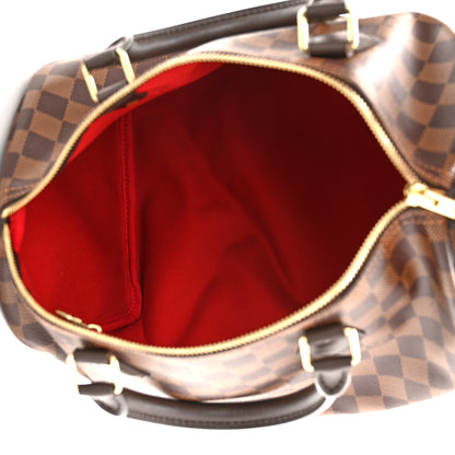 Louis Vuitton Damier Ebene Speedy 30 5 of 9