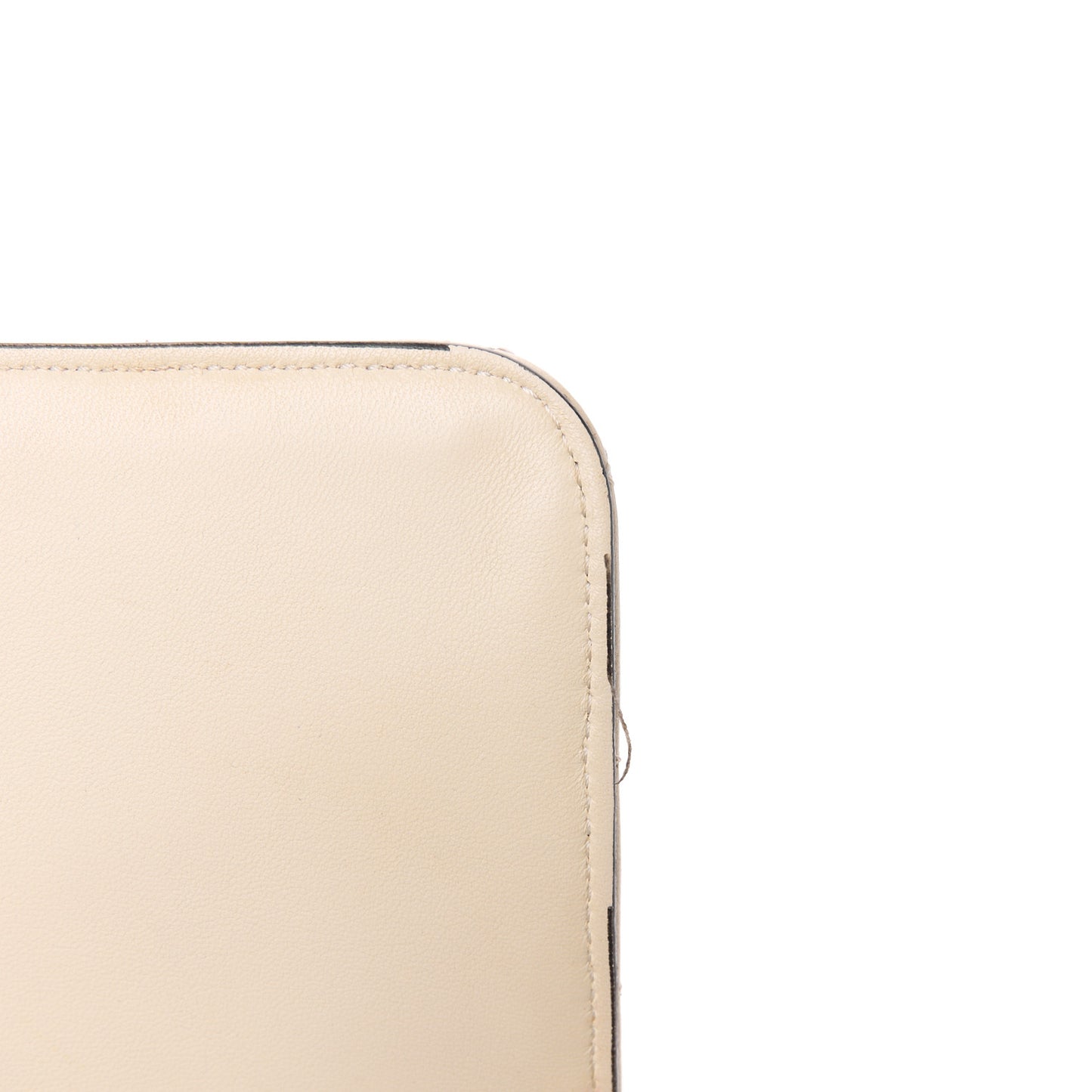 Nappa Quilted Medusa Chain Crossbody Beige