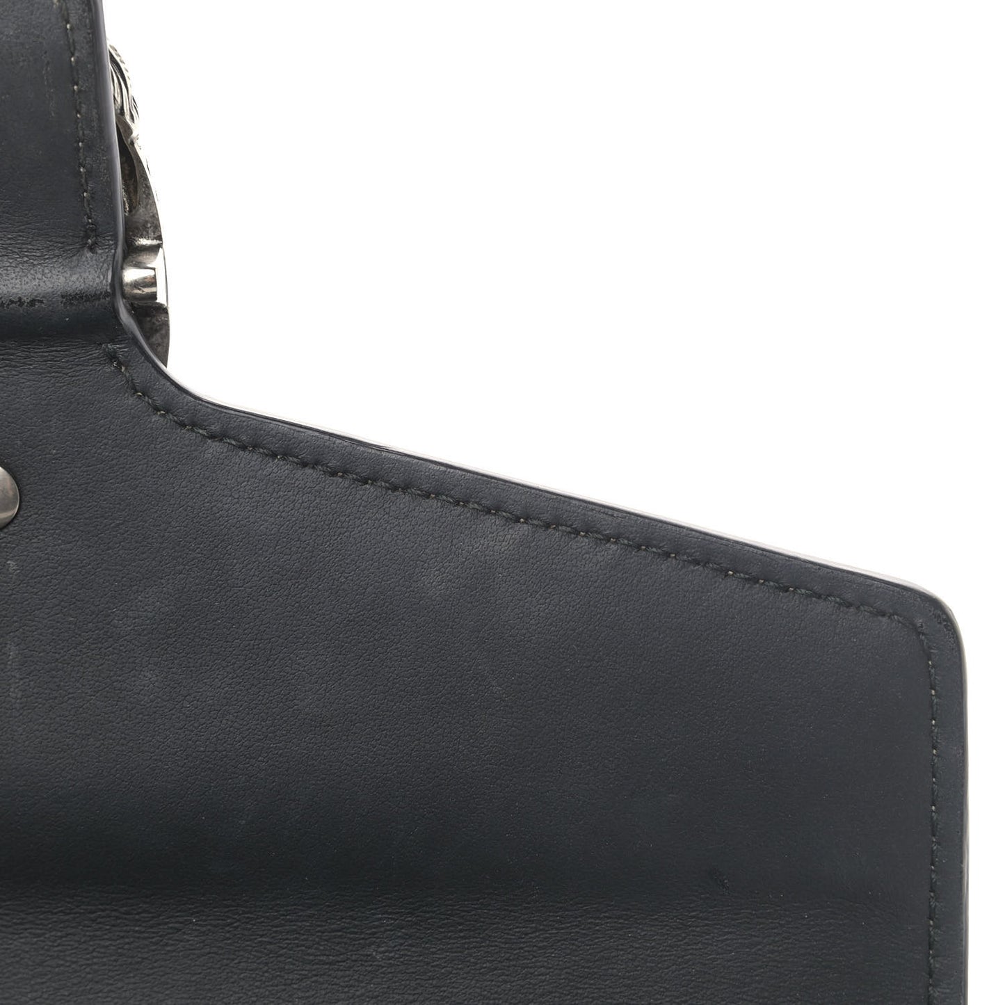 GG Supreme Monogram Mini Dionysus Chain Wallet Beige Black