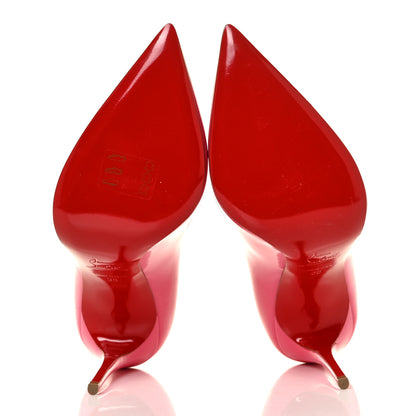 Christian Louboutin Patent Pigalle Follies 100 Pumps 38 Pinky 5 of 8