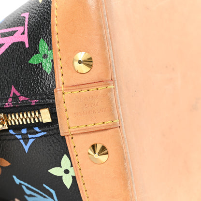 Louis Vuitton Monogram Multicolor Alma Black 6 of 11