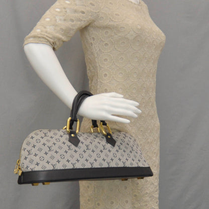 Louis Vuitton Mini Monogram Alma Long Blue 2 of 7