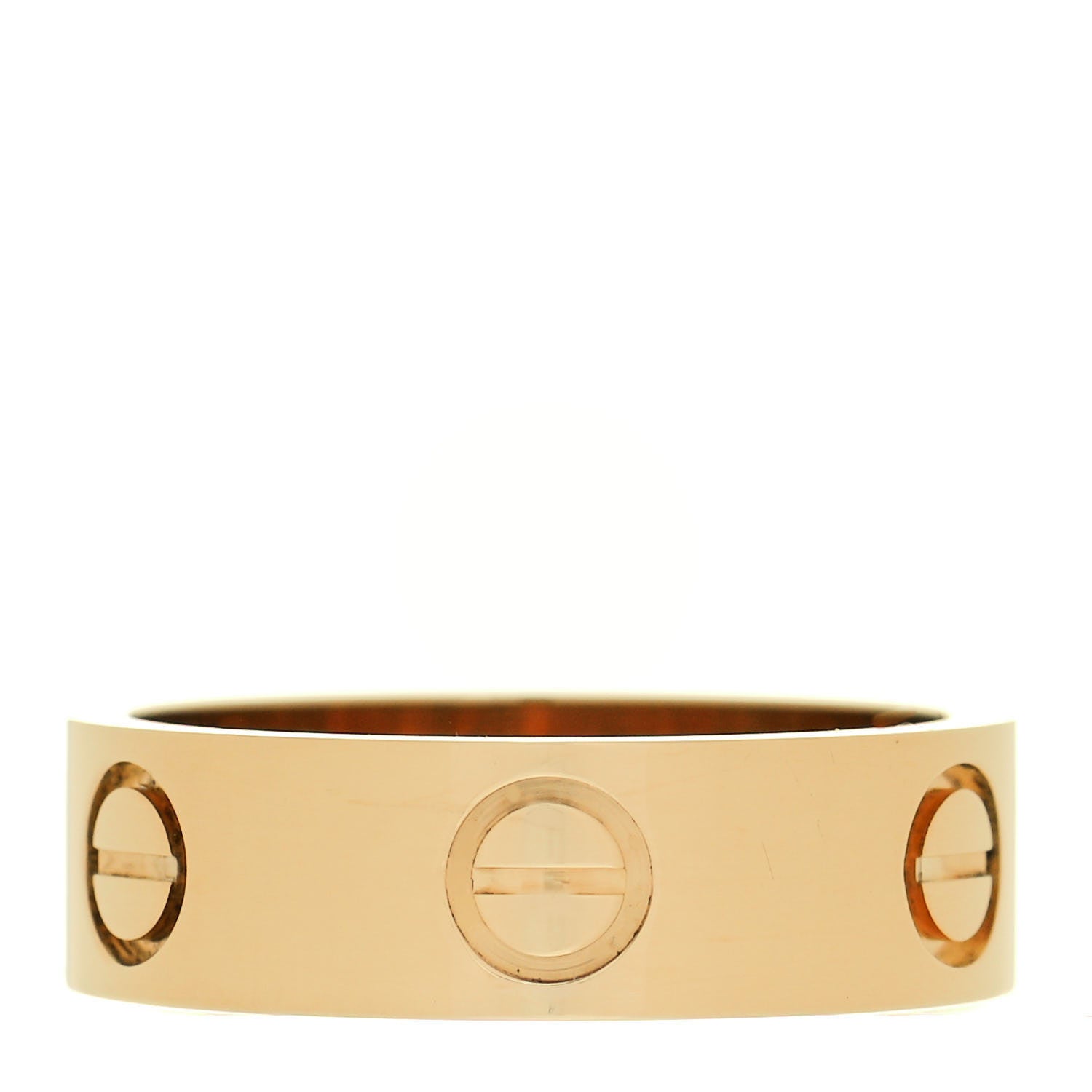 Cartier 18K Yellow Gold 5.5mm LOVE Ring 51 5.75 1 of 5