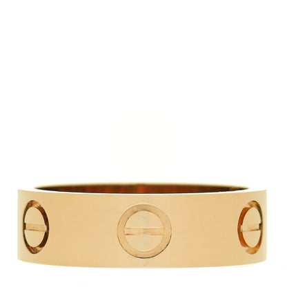 Cartier 18K Yellow Gold 5.5mm LOVE Ring 51 5.75 1 of 5