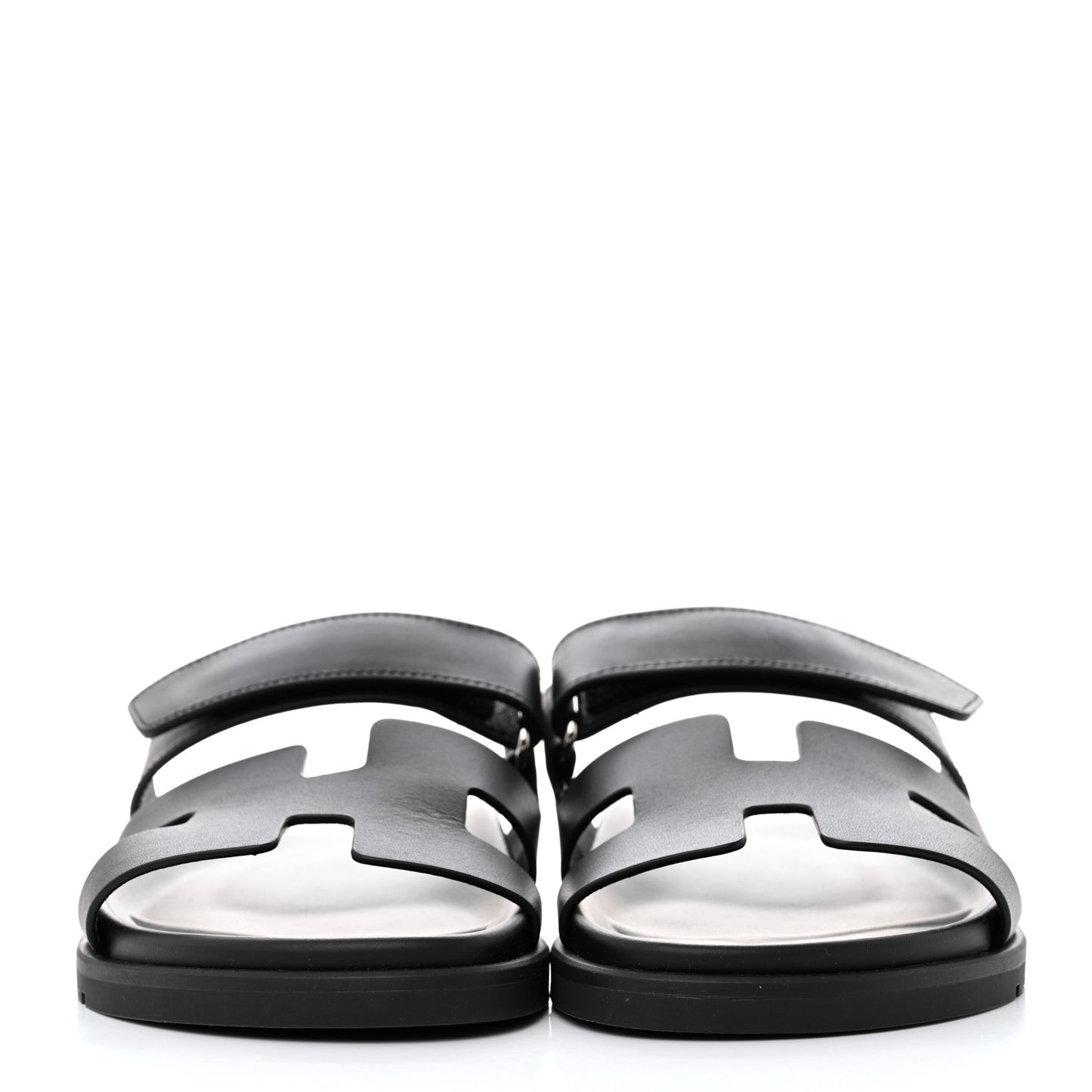 Calfskin Womens Chypre Sandals 37 Black