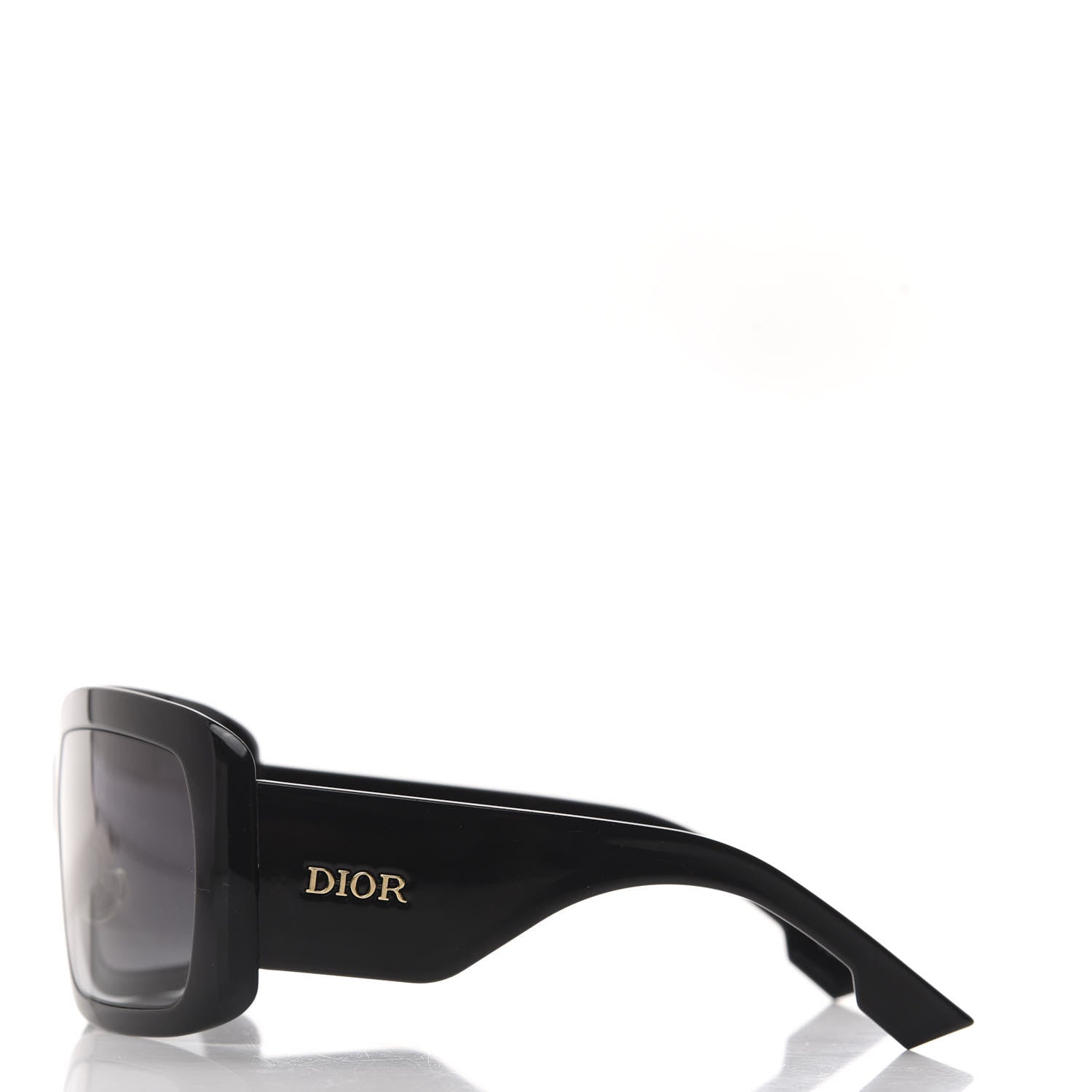 Christian Dior Acetate DiorSo Light 2 Shield Sunglasses Black 3 of 9