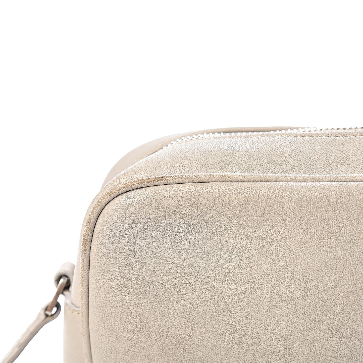 Calfskin Monogram Lou Camera Bag Icy White
