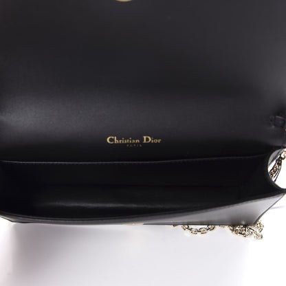 Christian Dior Lambskin Cannage Lady Dior Pouch Black 6 of 9