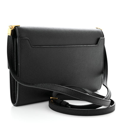 Saint Laurent Grain De Poudre Mini Uptown Crossbody Bag Black 4 of 12