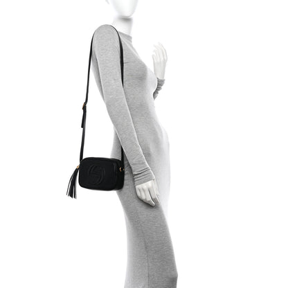 Gucci Pebbled Calfskin Mini Soho Disco Bag Black 2 of 10