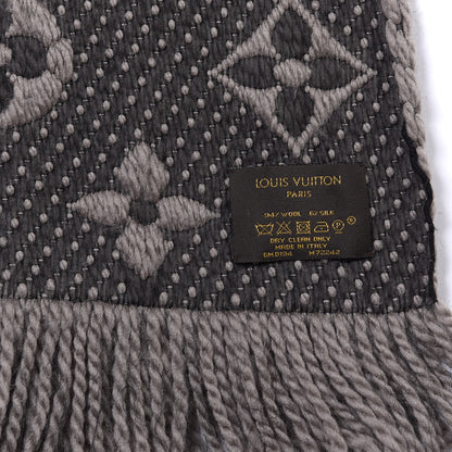 Louis Vuitton Wool Silk Logomania Scarf Verone 4 of 4