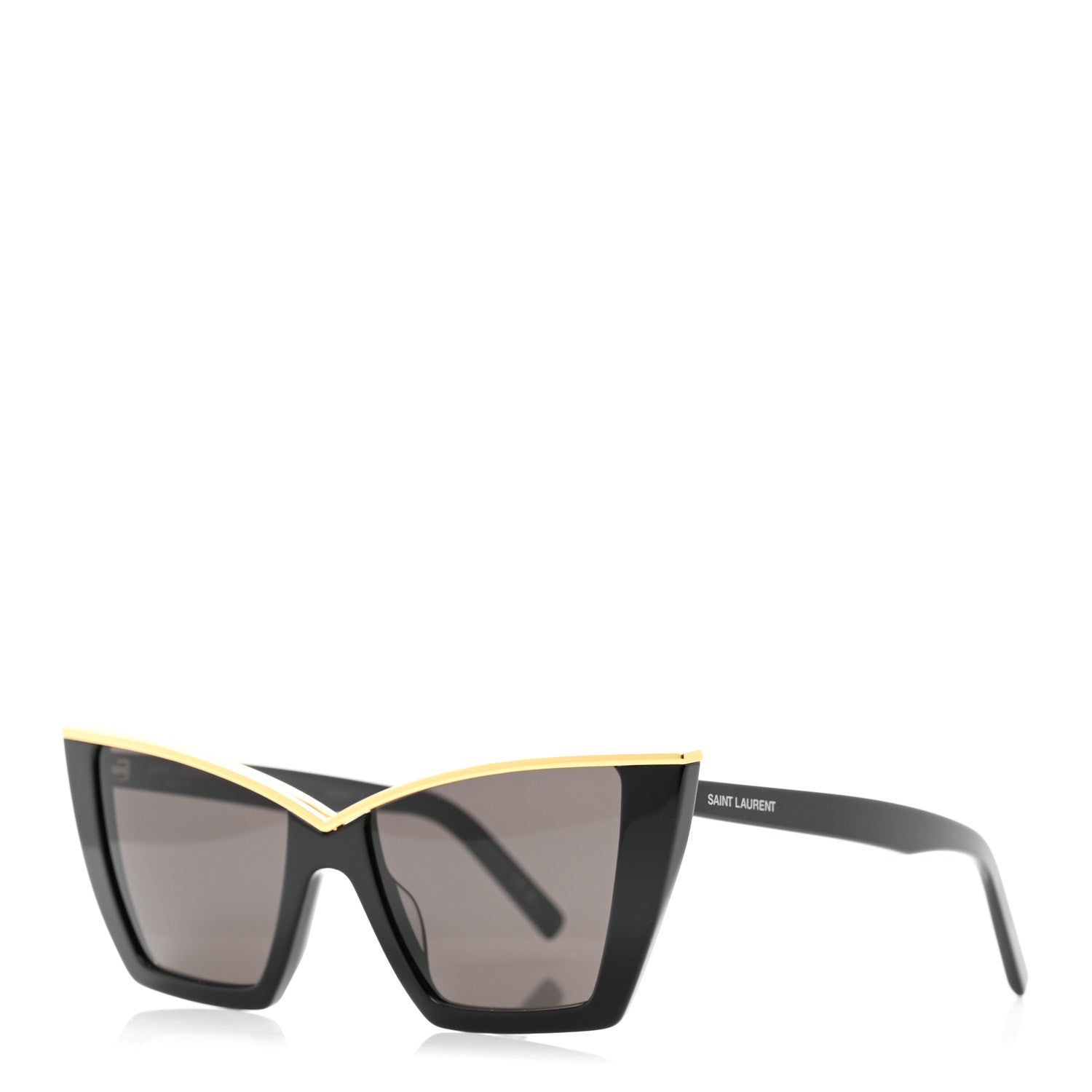 Saint Laurent Cat Eye Kate SL570 Sunglasses Black 1 of 9