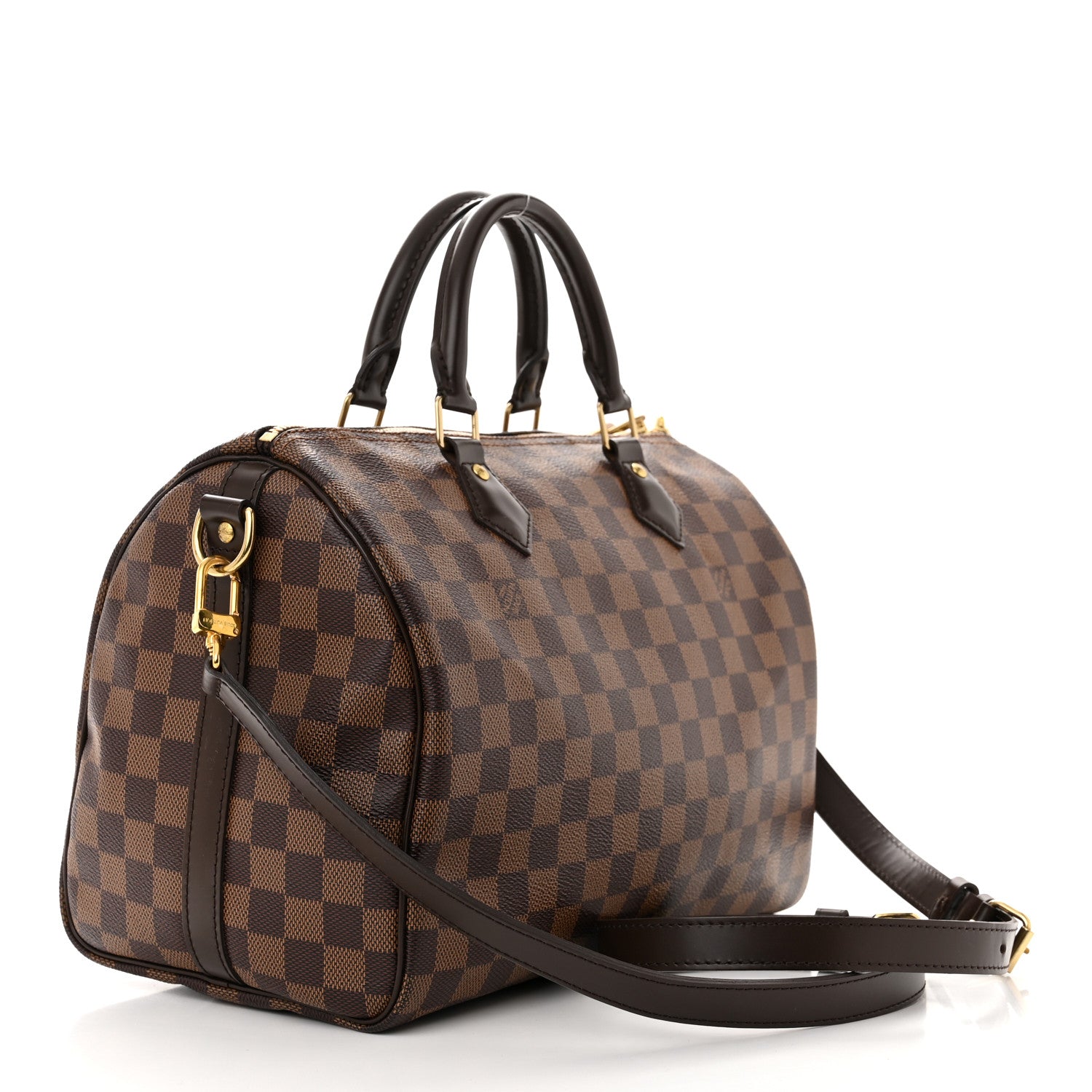 Louis Vuitton Damier Ebene Speedy Bandouliere 30 3 of 13