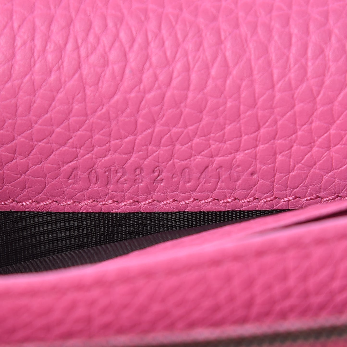 Cellarius Calfskin GG Marmont Chain Wallet Pink Tropical Flower