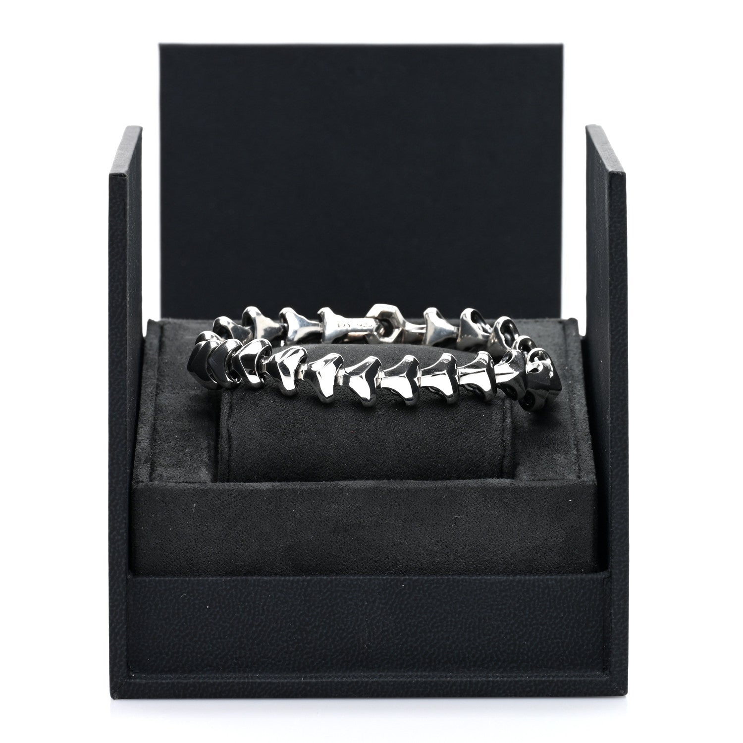 David Yurman Sterling Silver Mens Armory Link Bracelet 4 of 4