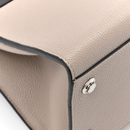 Louis Vuitton Taurillon City Steamer MM Black Beige 16 of 17