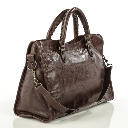 Balenciaga Agneau Classic Hardware City Cigare Fonce 10 of 16