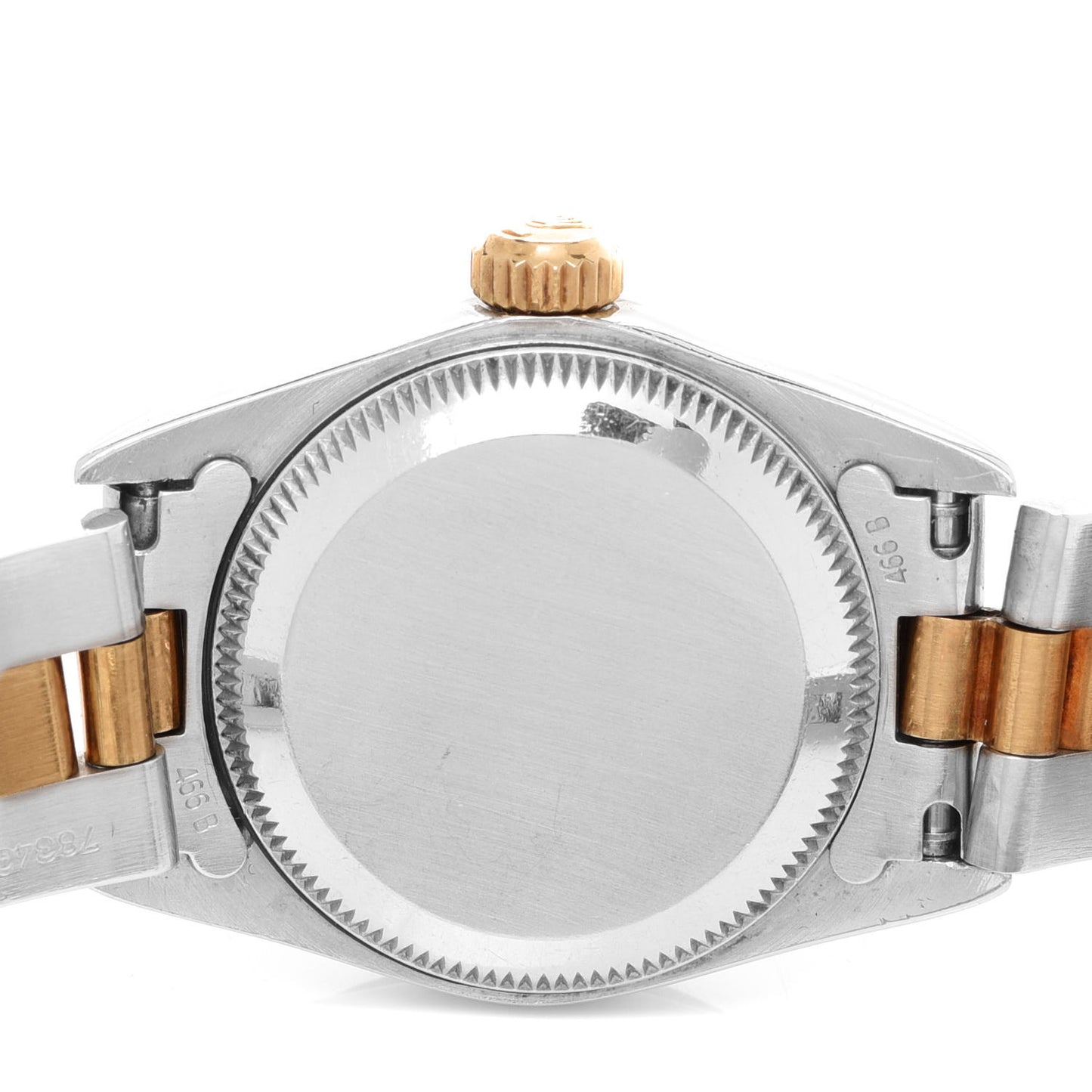 Stainless Steel 18K Yellow Gold 26mm Oyster Perpetual Watch Champagne 67183