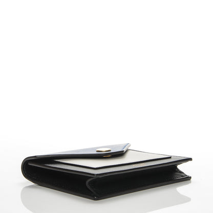 Celine Smooth Calfskin Pocket Card Holder Sea 4 of 6