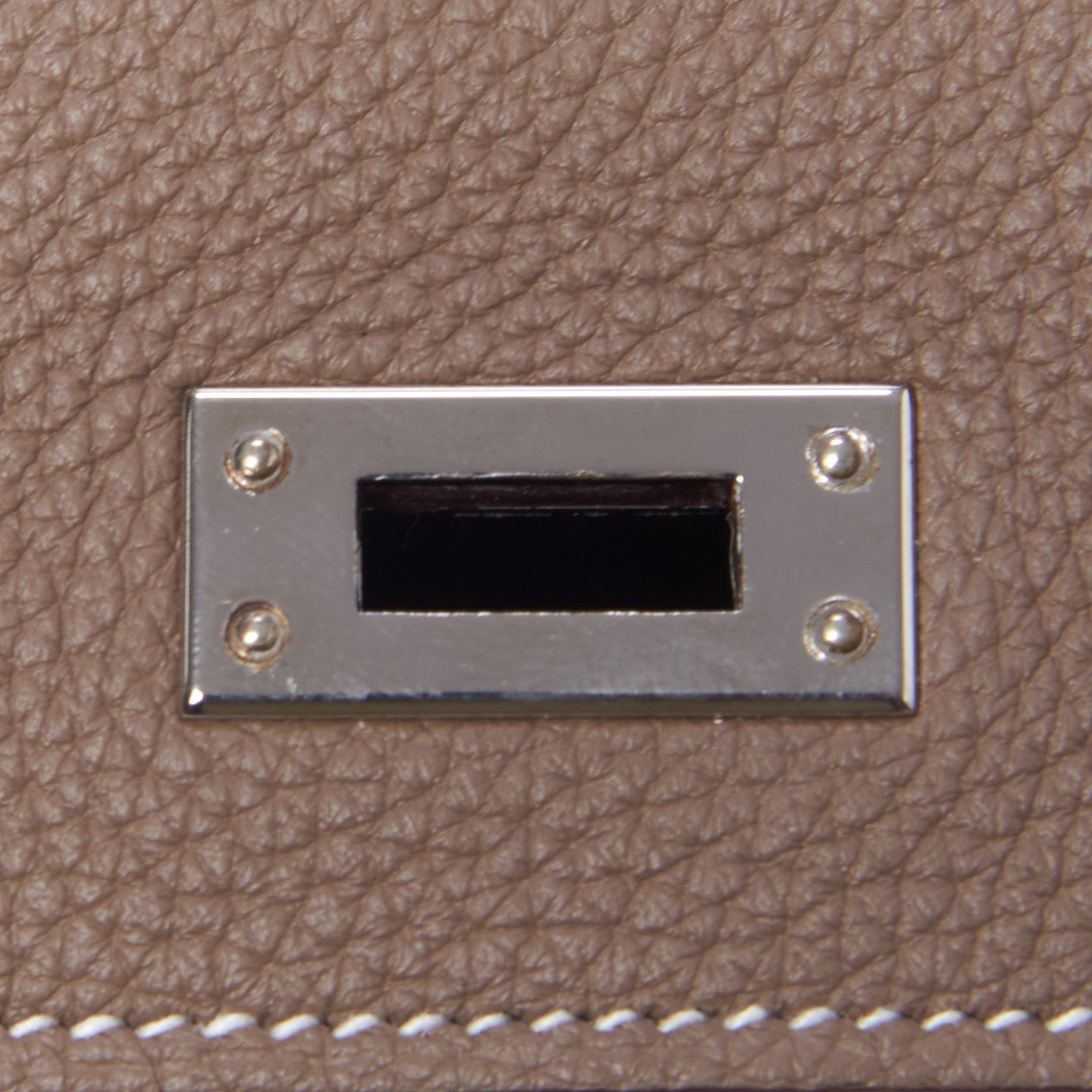 Hermes Togo Kelly Retourne 25 Etoupe 19 of 33