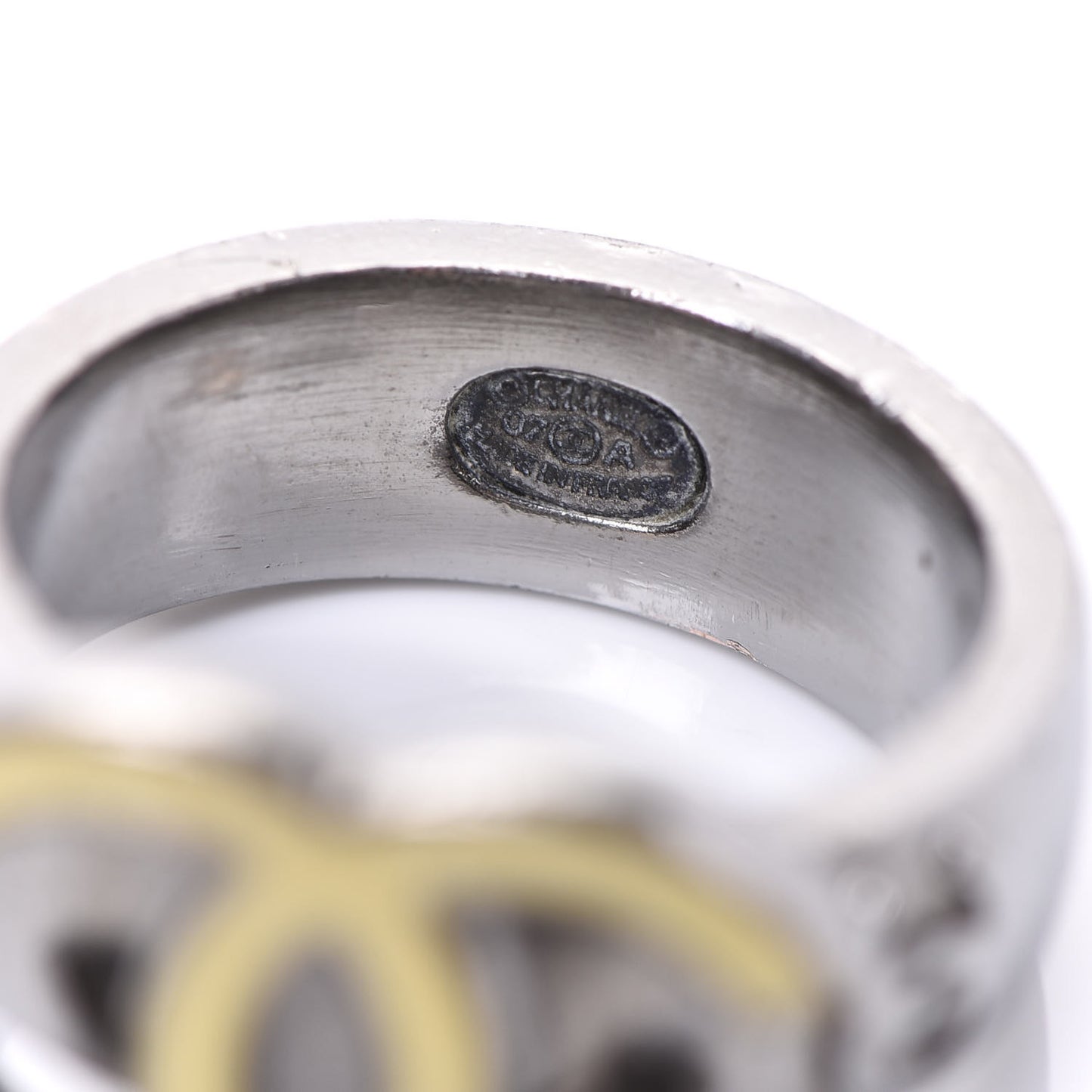 Glitter Enamel CC Ring 6.5