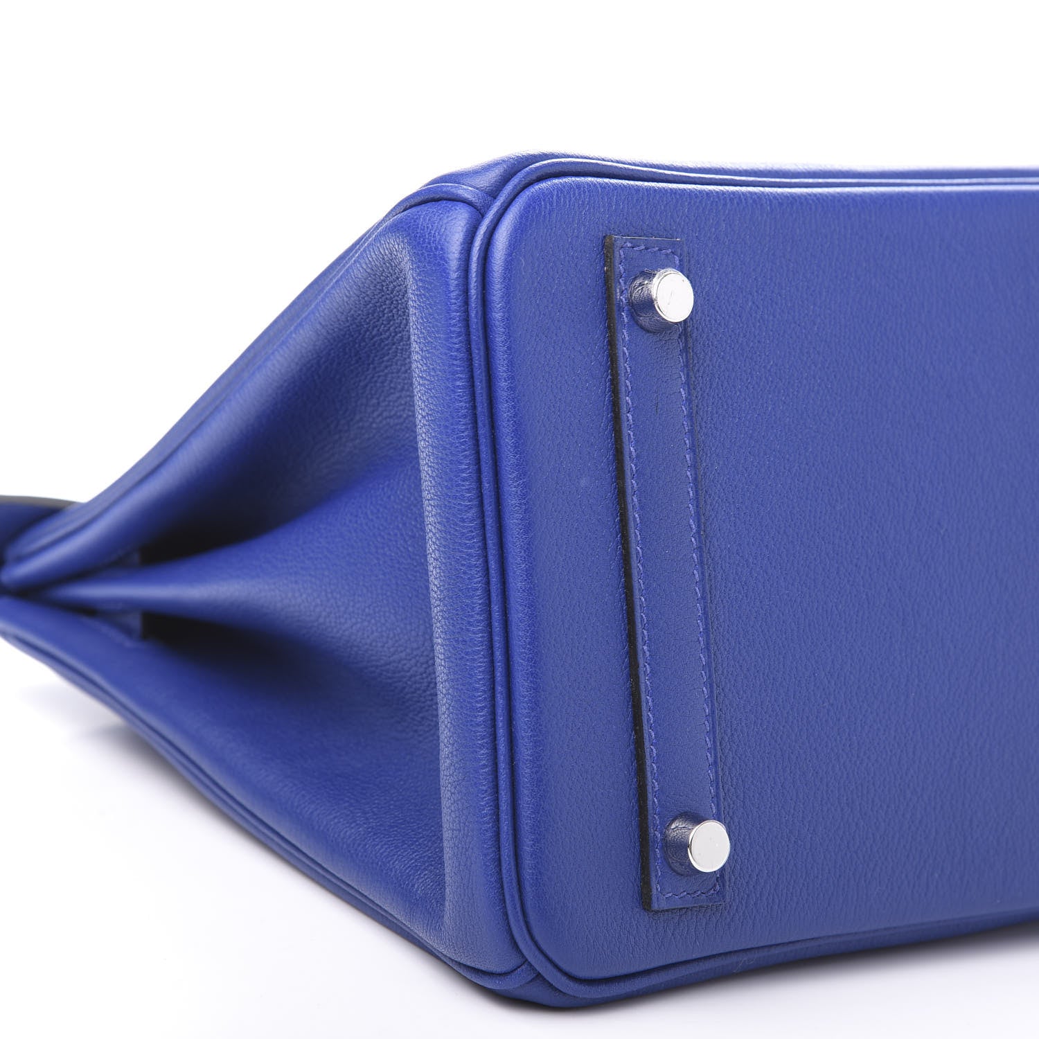 Hermes Taurillon Novillo Birkin 30 Bleu Electrique 7 of 9