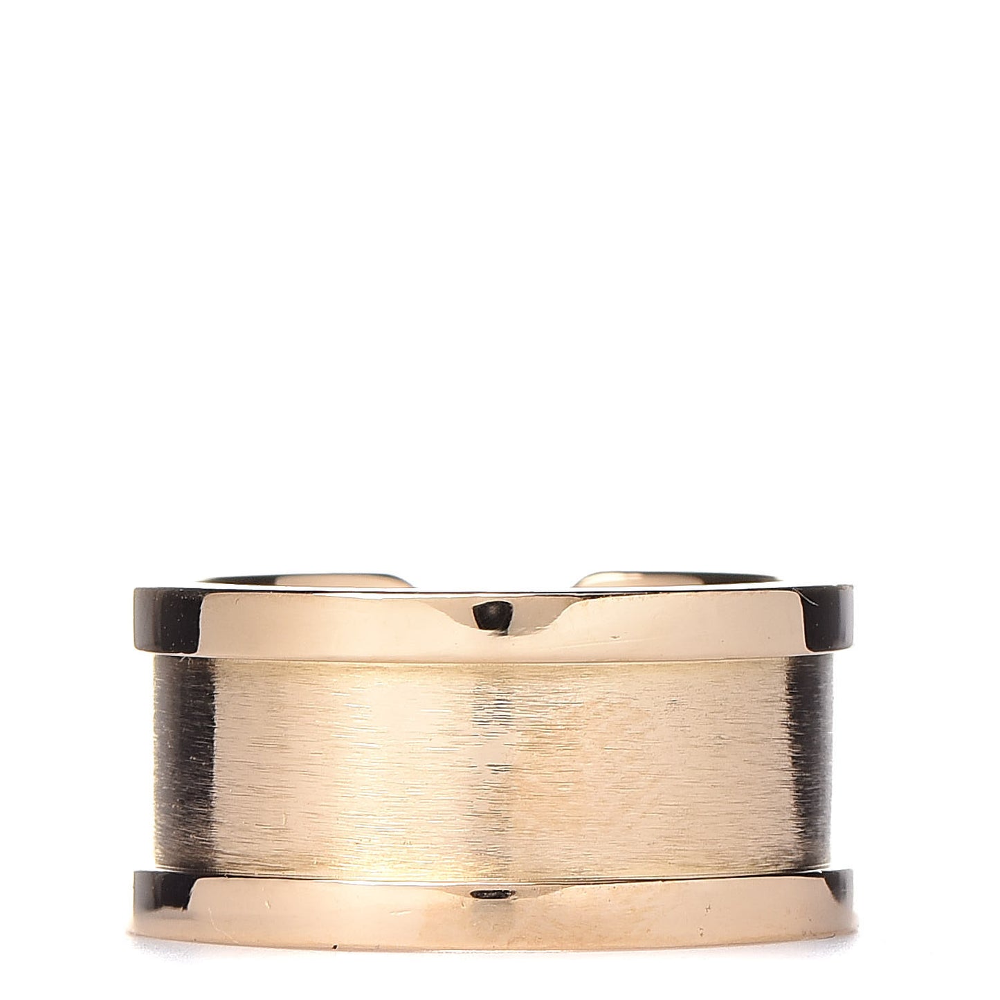 18K Yellow Gold 10mm Logo De Ring 54 6.75