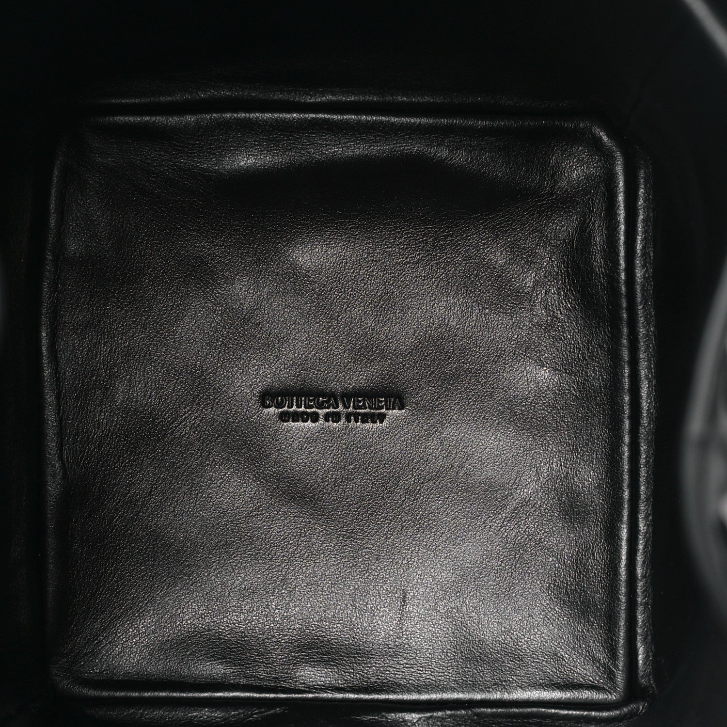 Bottega Veneta Nappa Intrecciato Small Drawstring Bucket Bag Black 5 of 9