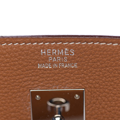Hermes Togo Birkin 40 Gold 7 of 29