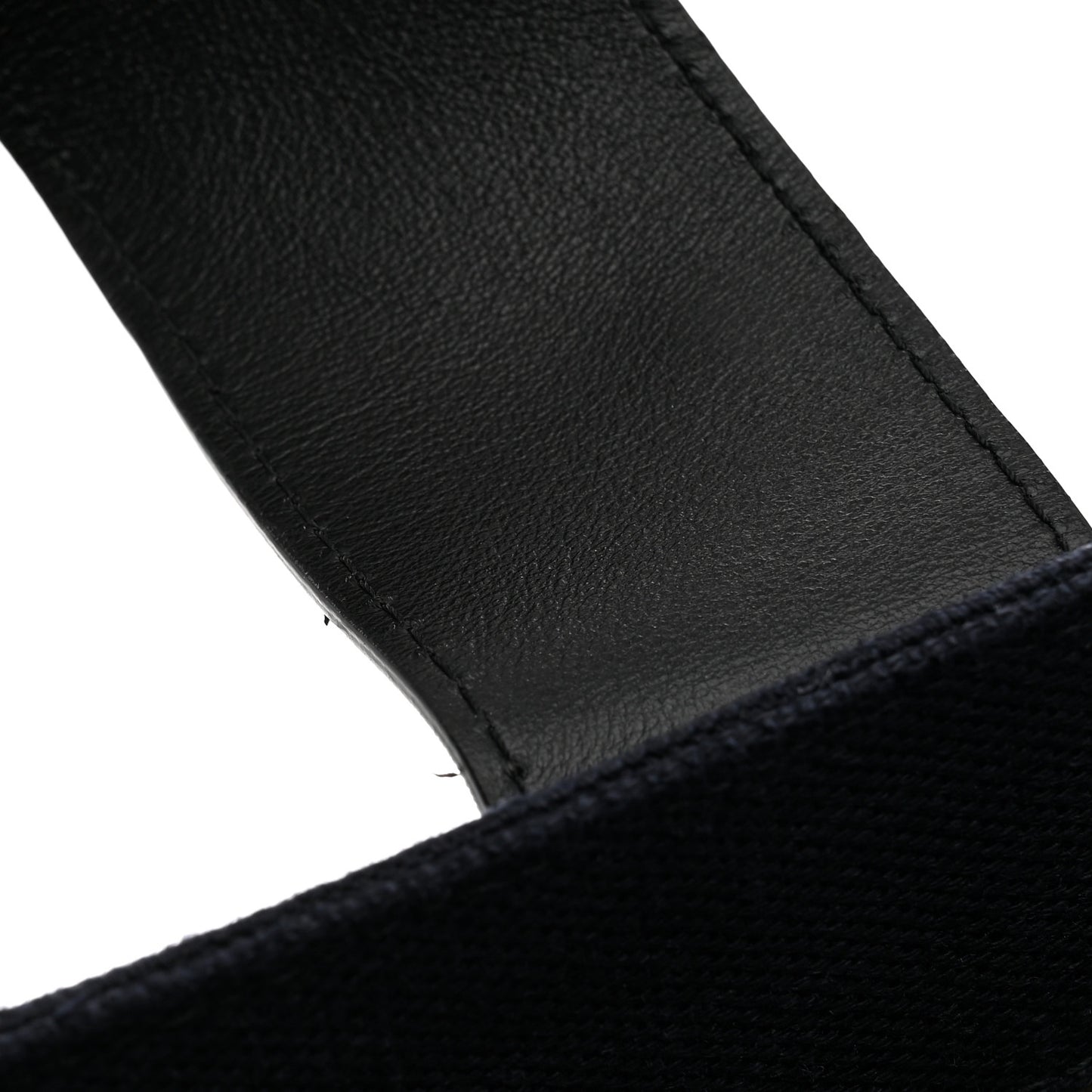 Calfskin Linen Medium Woody Tote Deep Denim