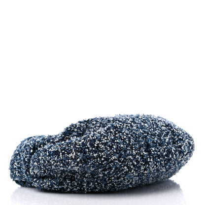 Bottega Veneta Denim Boucle Mini Jodie Indigo Silver 4 of 8