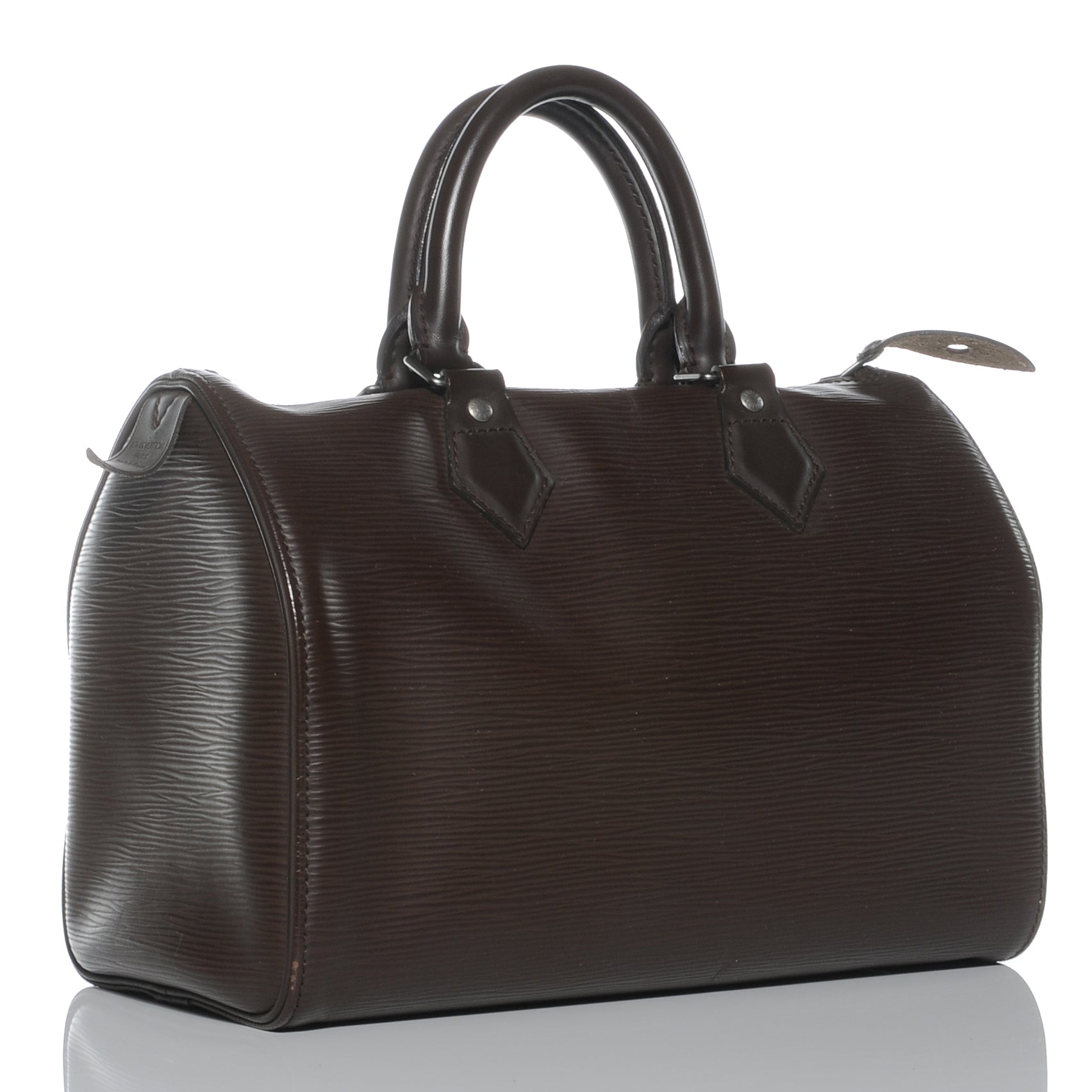 Louis Vuitton Epi Speedy 25 Moka 3 of 7