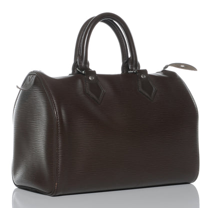 Louis Vuitton Epi Speedy 25 Moka 3 of 7