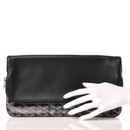 Goyard Goyardine Sainte Marie Soft Clutch Black 3 of 10