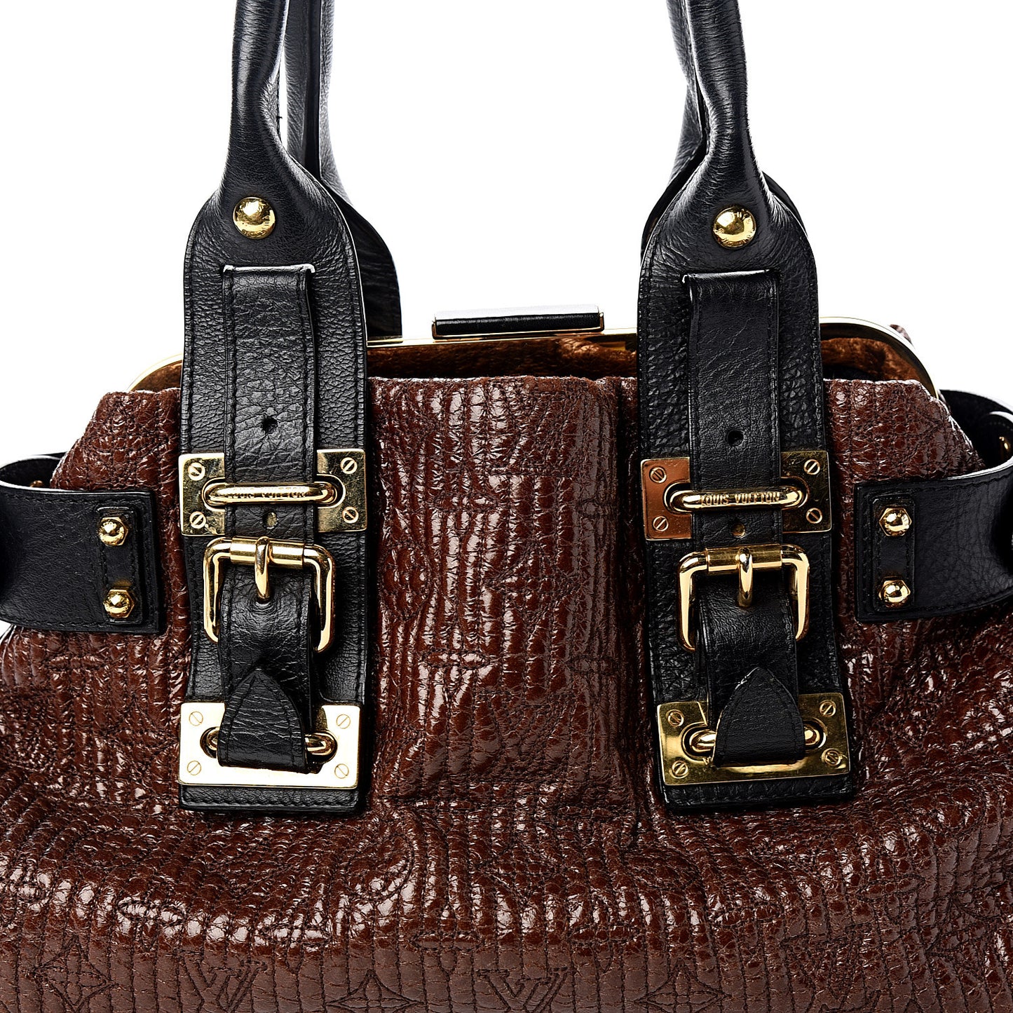 Monogram Motard Biker Marron