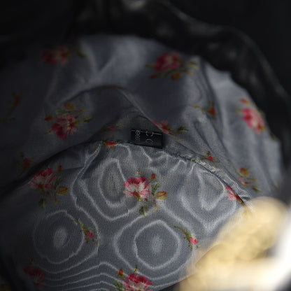 Gucci Lambskin Vinyl Enamel Mini Bucket Bag Black Ruggine 5 of 8