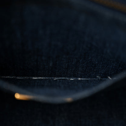 Prada Denim Small Logo Tote Bleu 11 of 11