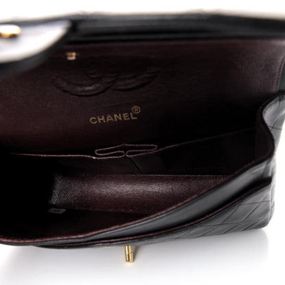 Chanel Lambskin Quilted Small Double Flap Black 4 of 4